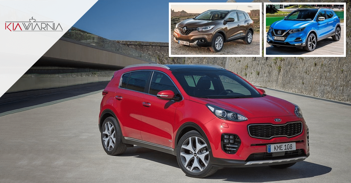 Wyprzedaże: Sportage kontra Kadjar i Qashqai