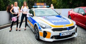 Kia stinger policyjna