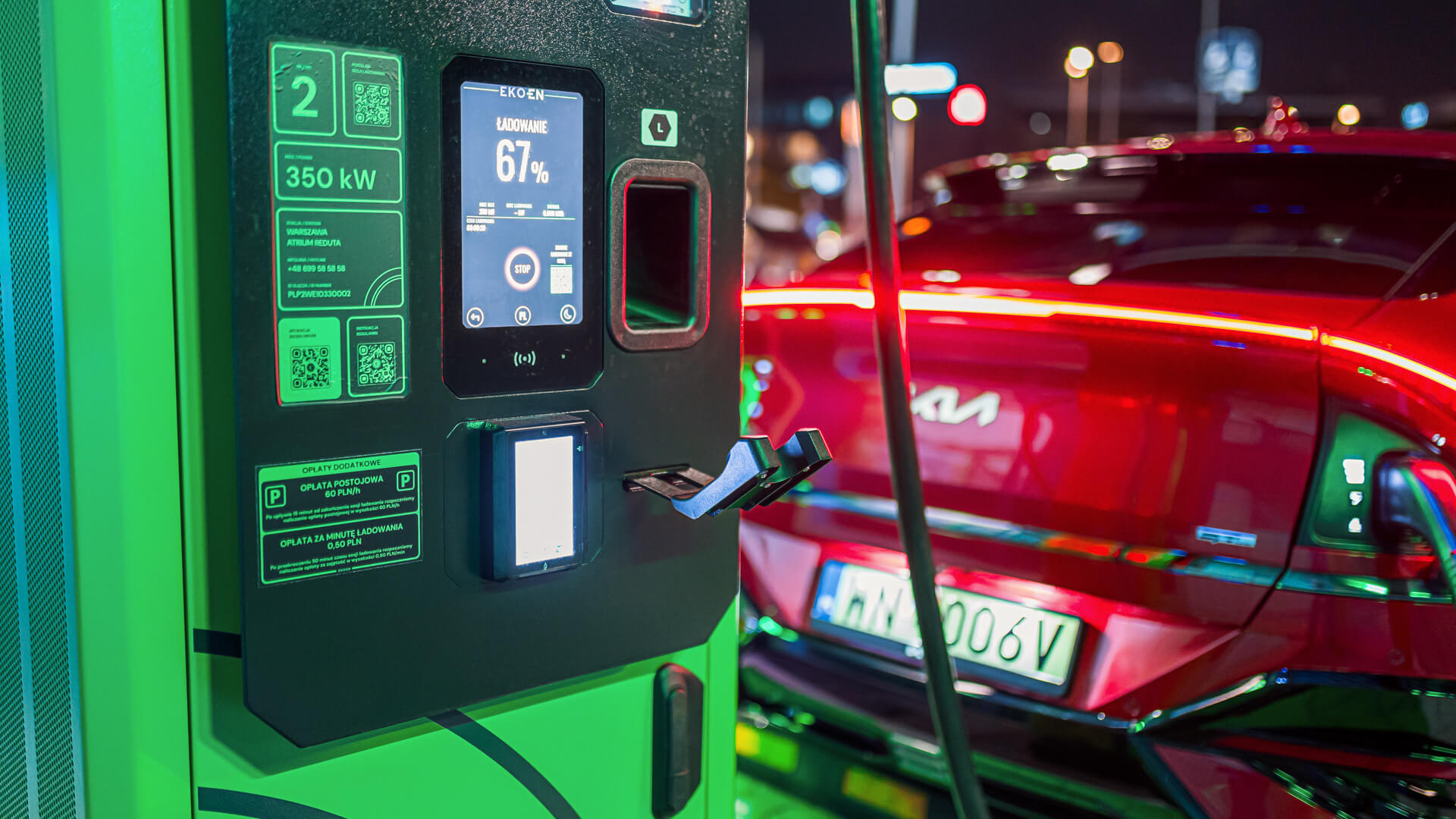 Które modele Kia są przystosowane do ładowania 800V? Co to w praktyce daje?